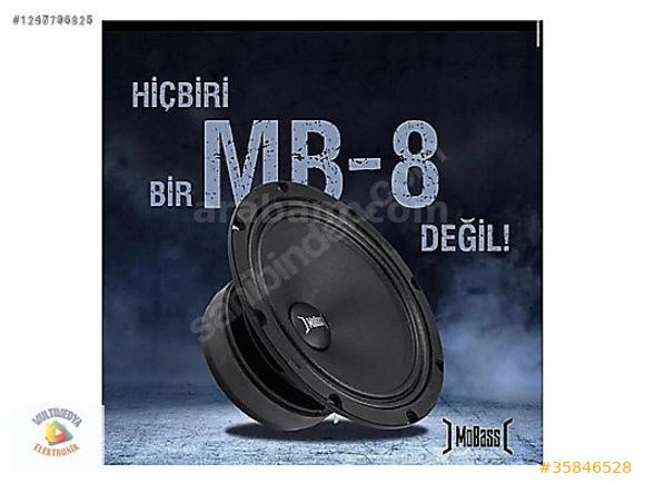 MOBASS MB-8 250 WATT 20 CM 100 RMS MİDRANGE