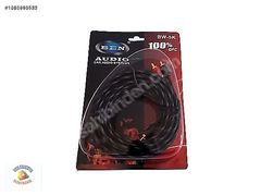 BEN AUDİO 5METRE RCA AMFİ SİNYAL KABLOLU TETİK UÇLU