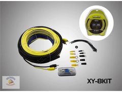 FOR-X XY-8KIT 8GA KABLO SETİ OTO AMFİ UYUMU SET KABLOSU