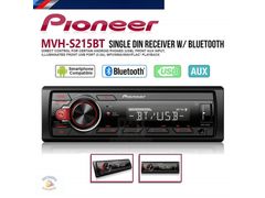 PİONEER MVH-S215BT 4x50 WAT BLUETOOTH OTO TEYP USB AUX