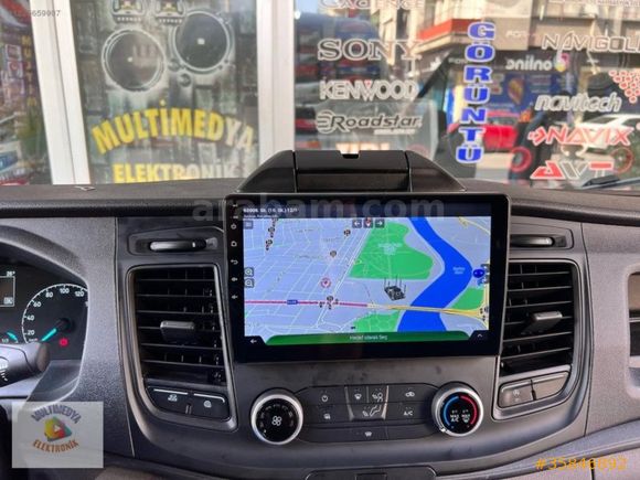 FORD TRANSİT 2021 2022 ANDROİD MULTİMEDYA OEM DOUBLE TEYP