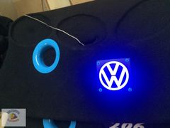 Volkswagen Golf 7 4Oval Pandizot Polyester Kabartma 2 Port Işık