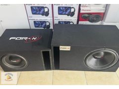 FOR-X 30 CM 1600 WAT 800 RMS SUBWOOFER MDF KABİNLİ ÖZEL L PORTLU
