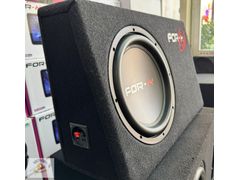 FOR-X 30 CM 500 WAT 250 RMS SUBWOOFER KAPİNLİ SLİM BASS