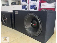 FOR-X 38 CM 1600 WAT 800 RMS SUBWOOFER MDF KABİNLİ ÖZEL L PORTLU