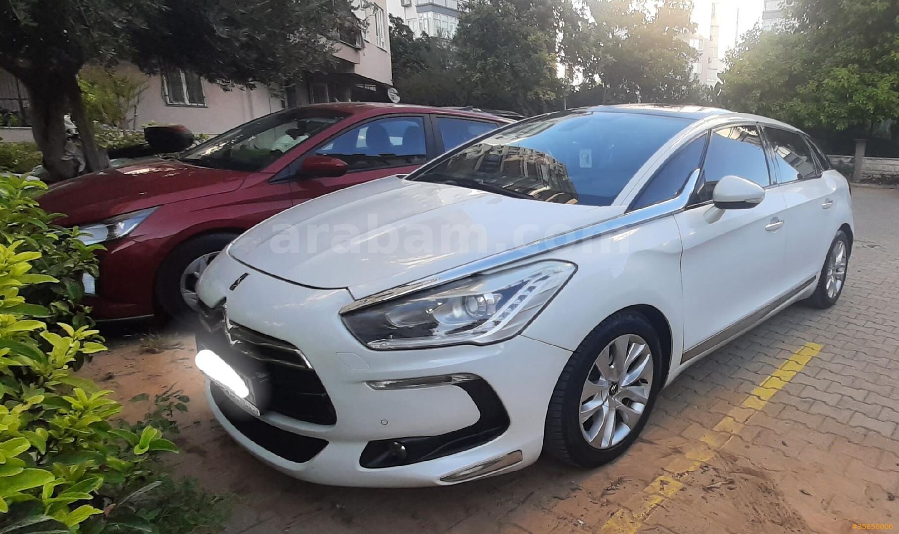 Sahibinden DS Automobiles DS5 1.6 e-HDi DSport 2012 Model İzmir 340.000 km Beyaz 1