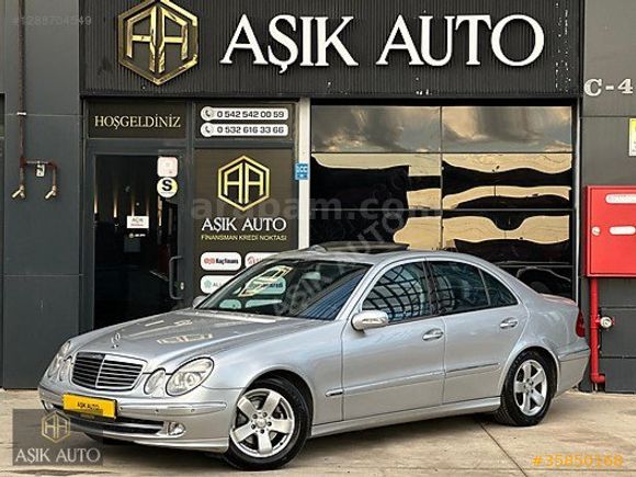 AŞIK AUTO'DAN EMSALSİZ MERCEDES BENZ E 280 CDI E2 PAK/3.2(OM648)