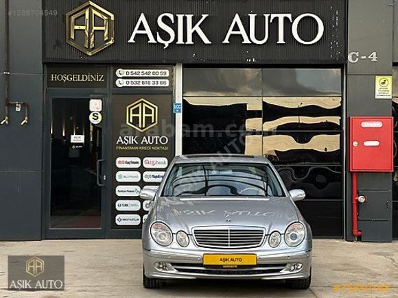 AŞIK AUTO'DAN EMSALSİZ MERCEDES BENZ E 280 CDI E2 PAK/3.2(OM648)