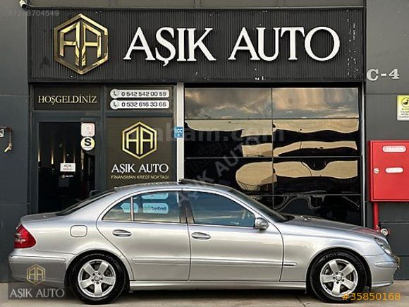 AŞIK AUTO'DAN EMSALSİZ MERCEDES BENZ E 280 CDI E2 PAK/3.2(OM648)