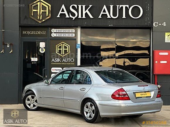 AŞIK AUTO'DAN EMSALSİZ MERCEDES BENZ E 280 CDI E2 PAK/3.2(OM648)