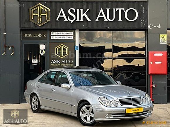 AŞIK AUTO'DAN EMSALSİZ MERCEDES BENZ E 280 CDI E2 PAK/3.2(OM648)