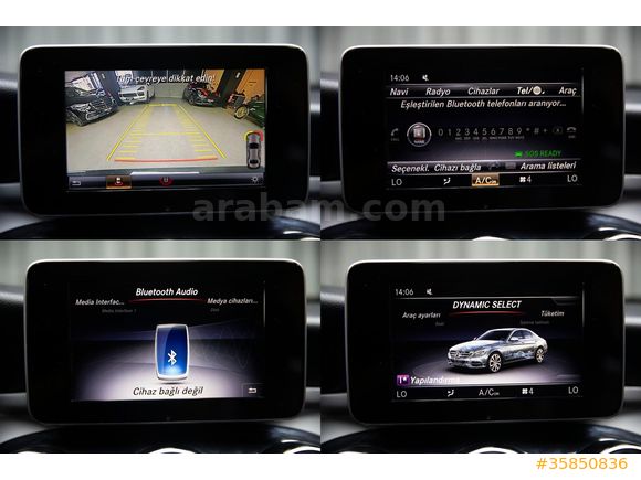 2018 MERCEDES-BENZ C SERISI 200 D BLUETEC COMFORT 7G-TRONIC