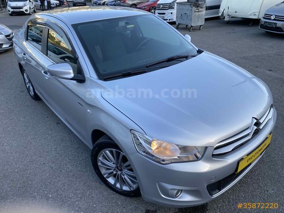 2015 CİTROEN C-ELYSEE 1.6 HDİ 92 BG EXLUSİVE HATASIZ 106.000 KM
