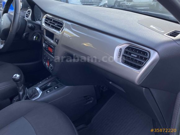 2015 CİTROEN C-ELYSEE 1.6 HDİ 92 BG EXLUSİVE HATASIZ 106.000 KM