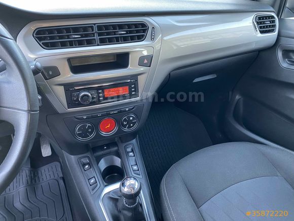 2015 CİTROEN C-ELYSEE 1.6 HDİ 92 BG EXLUSİVE HATASIZ 106.000 KM