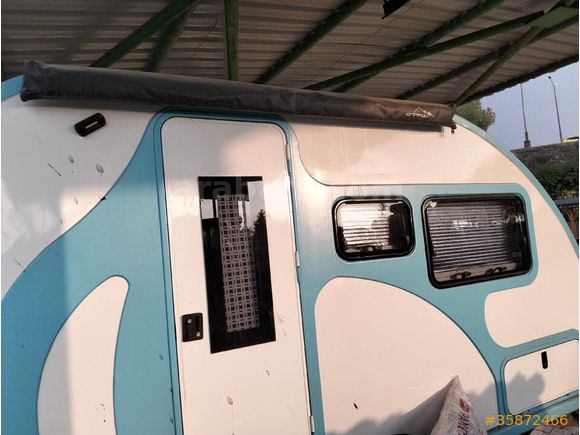 Sahibinden Mono blok tek parça sineklik gölgelikli Karavan Çekme