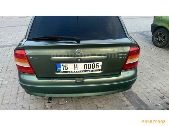 Sahibinden Opel Astra 1.6 GL 2000 Model  364.000 km Yeşil