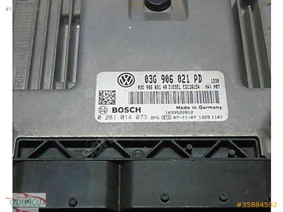 03G VW CADDY MOTOR BEYNİ