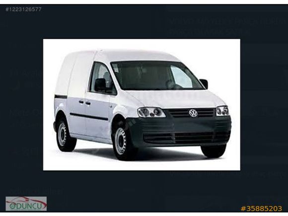 VW CADDY HURDA BELGELİ ARAÇ PARÇA OLARAK SATILIKTIR