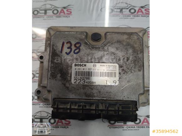 FİAT DOBLO 1.9 MOTOR BEYNİ 281011557