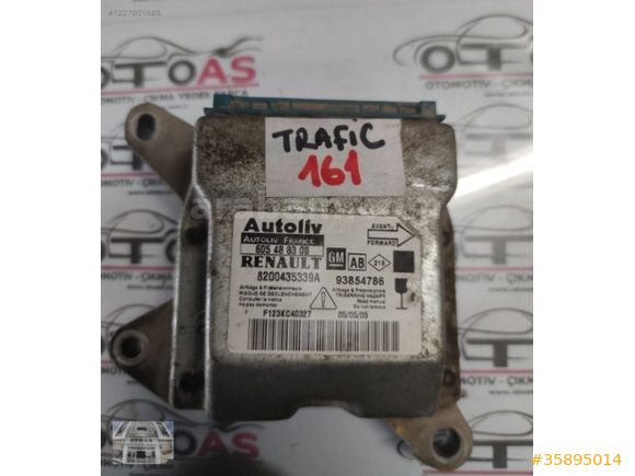 RENAULT TRAFİC AİRBAG BEYNİ 8200435339A