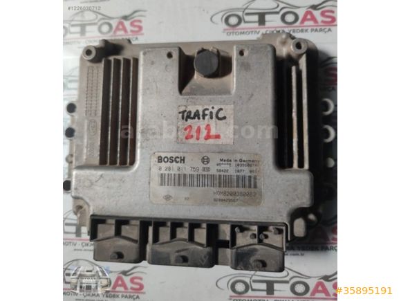 RENAULT TRAFİC 1.9 MOTOR BEYNİ 281011759