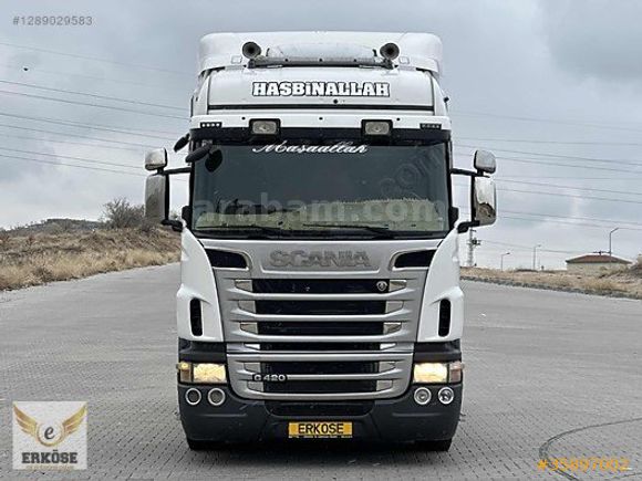 ERKÖSE'DEN 2012 SCANIA G420 HIGHLINE K KARTI GEÇERLİ