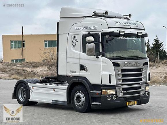 ERKÖSE'DEN 2012 SCANIA G420 HIGHLINE K KARTI GEÇERLİ