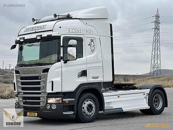 ERKÖSE'DEN 2012 SCANIA G420 HIGHLINE K KARTI GEÇERLİ