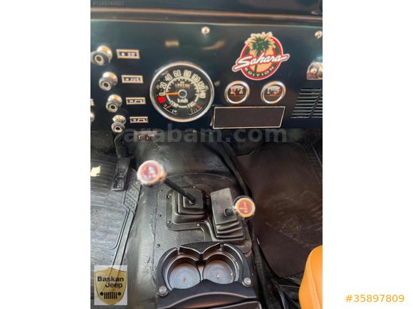 BAŞKAN JEEP'DEN 1980 CJ5 BESTOP TENTELİ