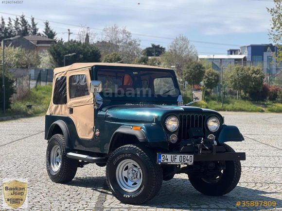 BAŞKAN JEEP'DEN 1980 CJ5 BESTOP TENTELİ