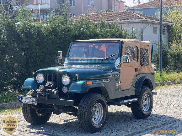 BAŞKAN JEEP'DEN 1980 CJ5 BESTOP TENTELİ