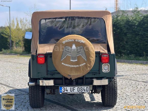 BAŞKAN JEEP'DEN 1980 CJ5 BESTOP TENTELİ