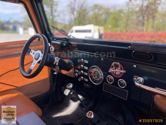 BAŞKAN JEEP'DEN 1980 CJ5 BESTOP TENTELİ