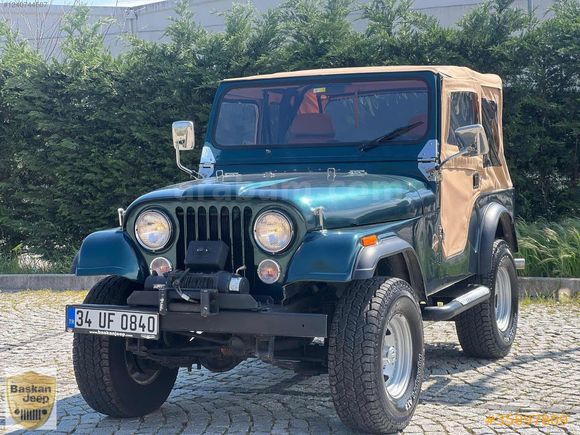 BAŞKAN JEEP'DEN 1980 CJ5 BESTOP TENTELİ
