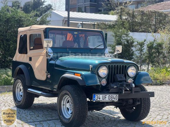 BAŞKAN JEEP'DEN 1980 CJ5 BESTOP TENTELİ