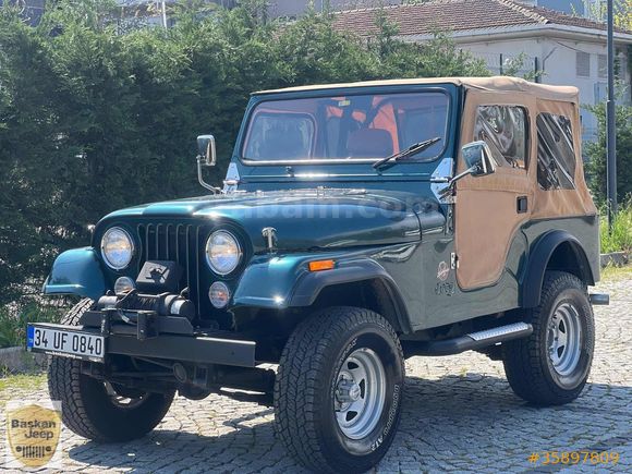 BAŞKAN JEEP'DEN 1980 CJ5 BESTOP TENTELİ