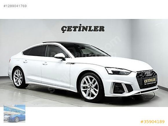 ÇETİNLER'DEN 2022 MODEL AUDI A5 SPORTBACK 40TDI QUATTRO S LİNE