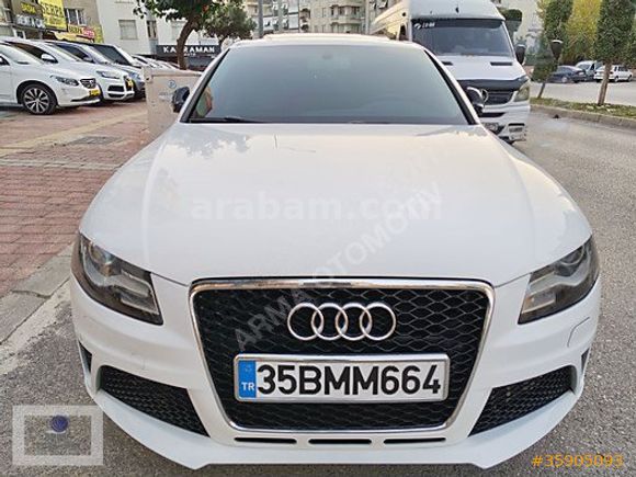 AUDİ A4 SANRUFLU DİZEL OTOMATİK VİTES LED FAR DERİ KOLTUKLAR