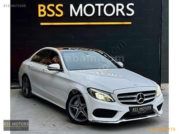 -BSS MOTORS-2016 C 200 D AMG HATASIZ FULL ANALOG AHŞAP İMZALI !