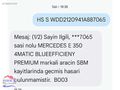 _2013 Mercedes E 350 4Matic_Boyasız_165 Binde_EMSALSİZ_