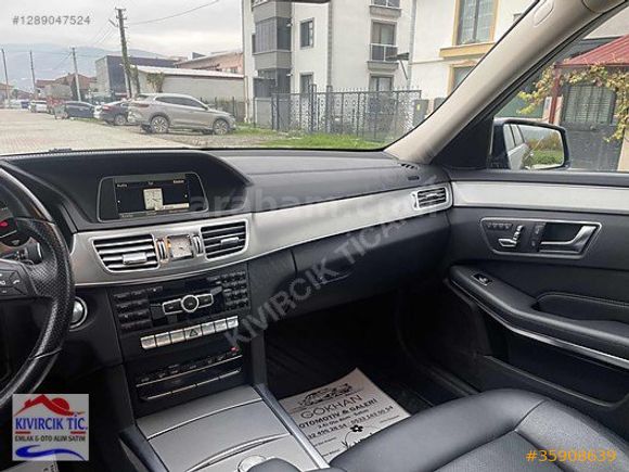_2013 Mercedes E 350 4Matic_Boyasız_165 Binde_EMSALSİZ_