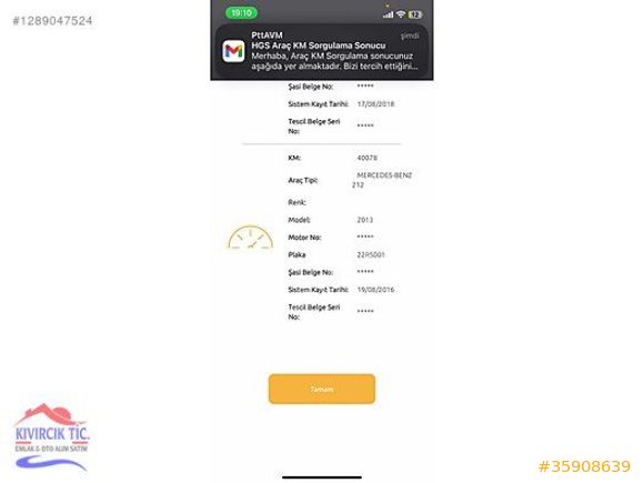 _2013 Mercedes E 350 4Matic_Boyasız_165 Binde_EMSALSİZ_
