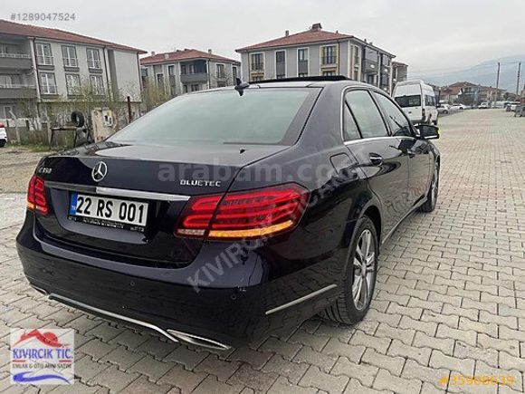 _2013 Mercedes E 350 4Matic_Boyasız_165 Binde_EMSALSİZ_