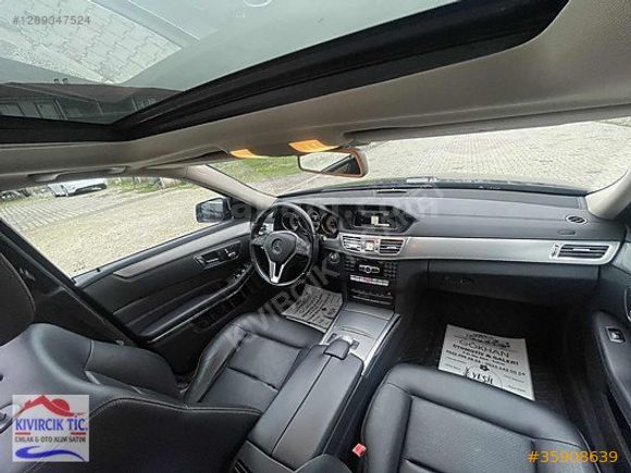 _2013 Mercedes E 350 4Matic_Boyasız_165 Binde_EMSALSİZ_