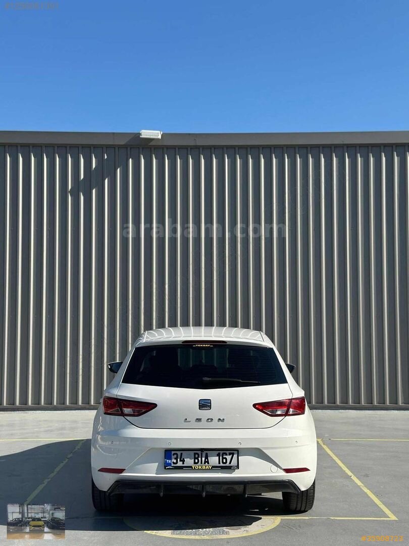 TOKBAY OTO'DAN 2018 MODEL 136 BİNDE SEAT LEON DİZEL OTOMATİK 5