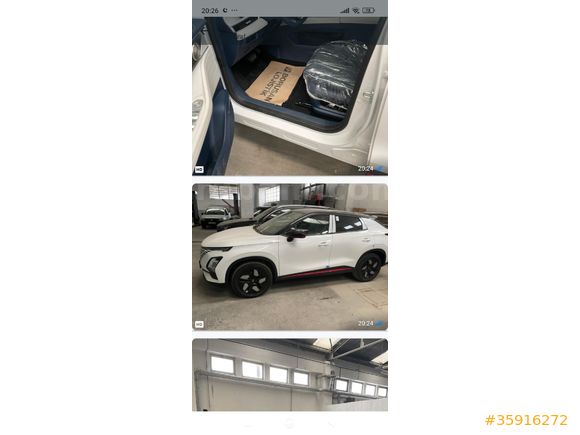 Sahibinden Chery Omoda 5 Pro 1.6 T-GDI Exceptional 2025 OCAK ÇIKIŞLI Model