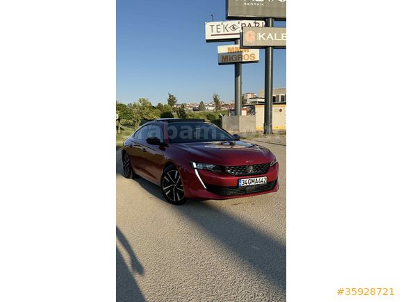 Sahibinden 508 1.5 GT Selection 2023 49KM ELİXİR RED FOCAL EN DOLUSU 