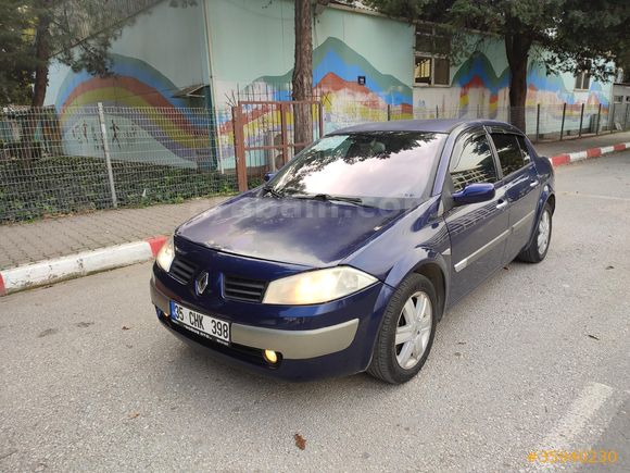 SAHİBİNDEN TEMİZE MEGANE 2 DEĞİŞENSİZ DOLU PAKET