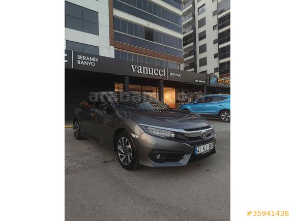 Sahibinden Honda Civic 1.6 i-VTEC Eco Executive 2017 Model 